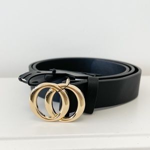 NWT Gold Buckle Belt